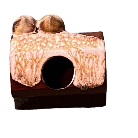 Hickory Farms Redwood Vintage Rare HTF Toothpick Holder​​​ - Picture 2 of 5